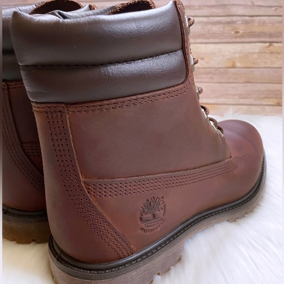 Timberland Women’s Waterville 6 Inch Waterproof Brown Boots - Picture 3 of 8